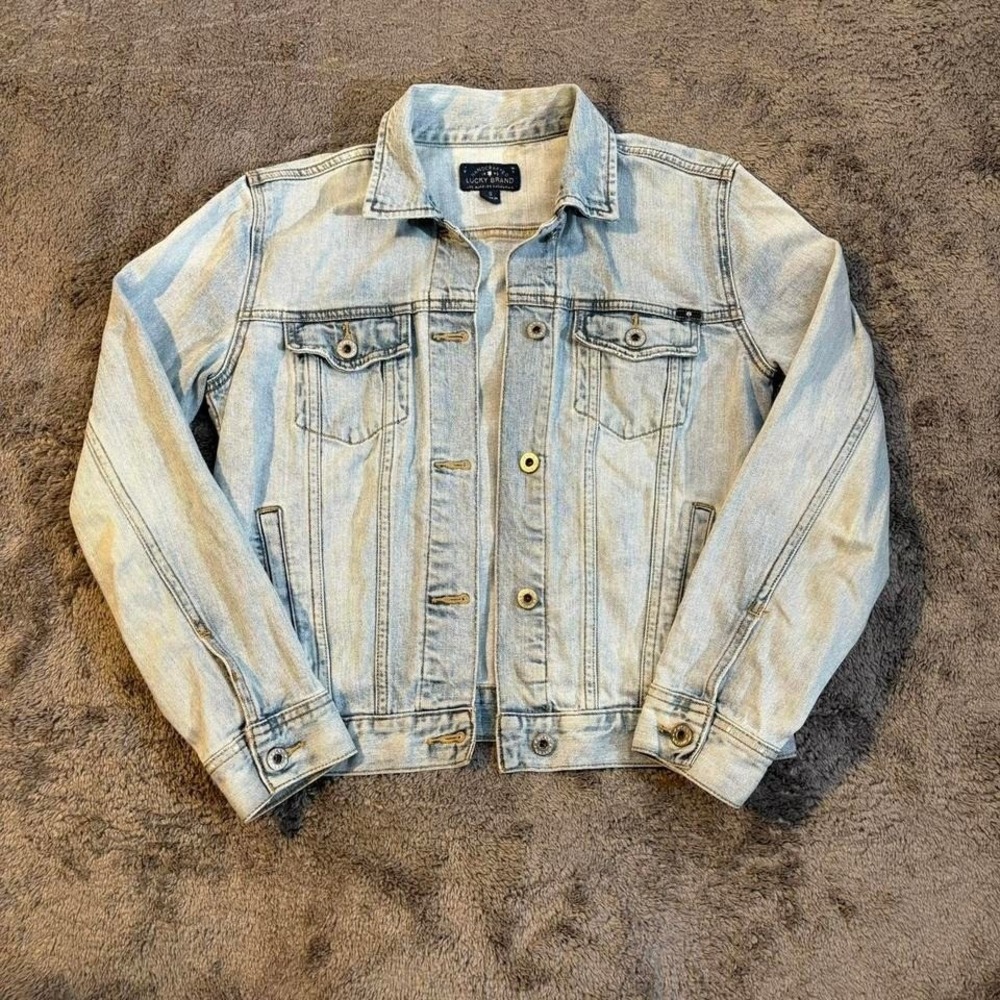 Lucky brand‎ Light Wash Denim Jean Jacket Small